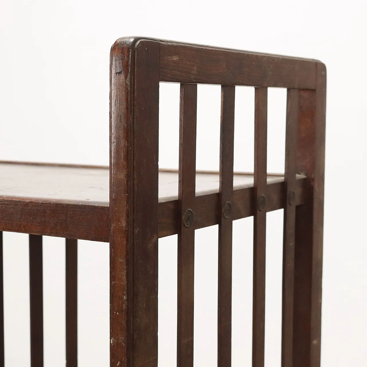 Mobile in stile liberty di Antonio Ferretti in rovere, anni '30 3