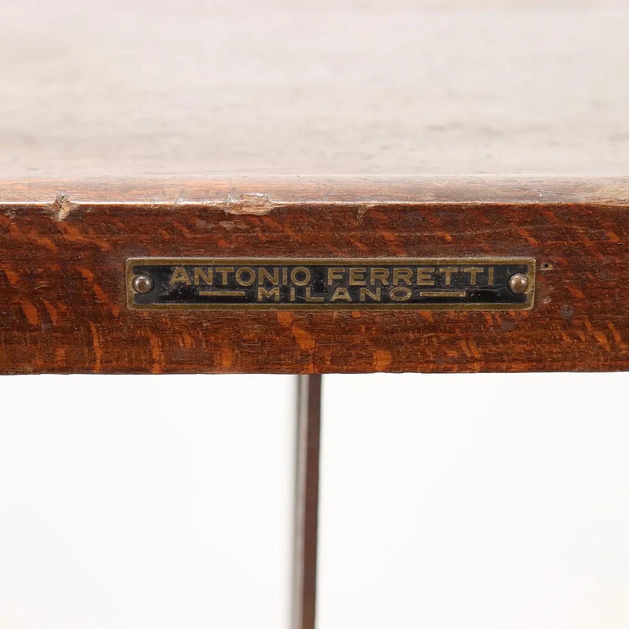 Mobile in stile liberty di Antonio Ferretti in rovere, anni '30 4