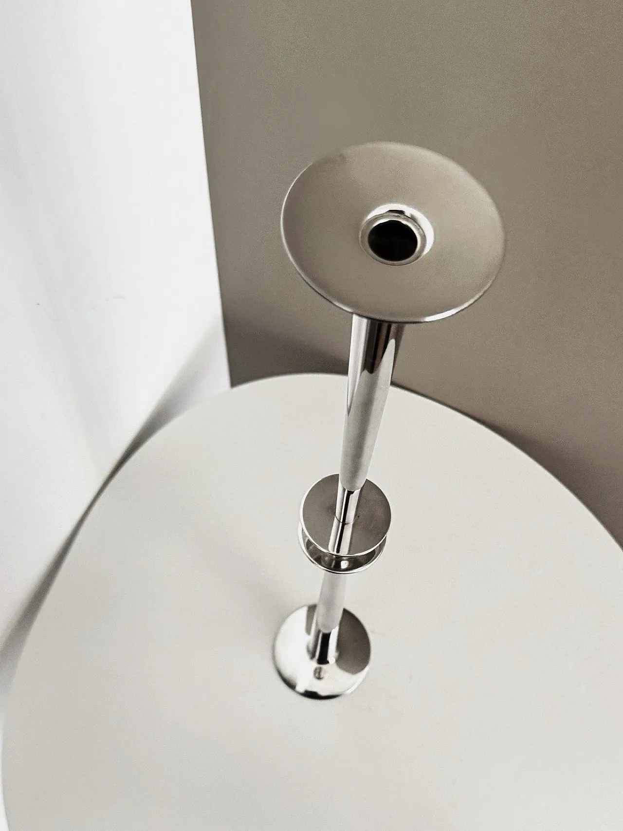 Candeliere placcato di Lino Sabattini per Sabattini Argenterie, 1970 8