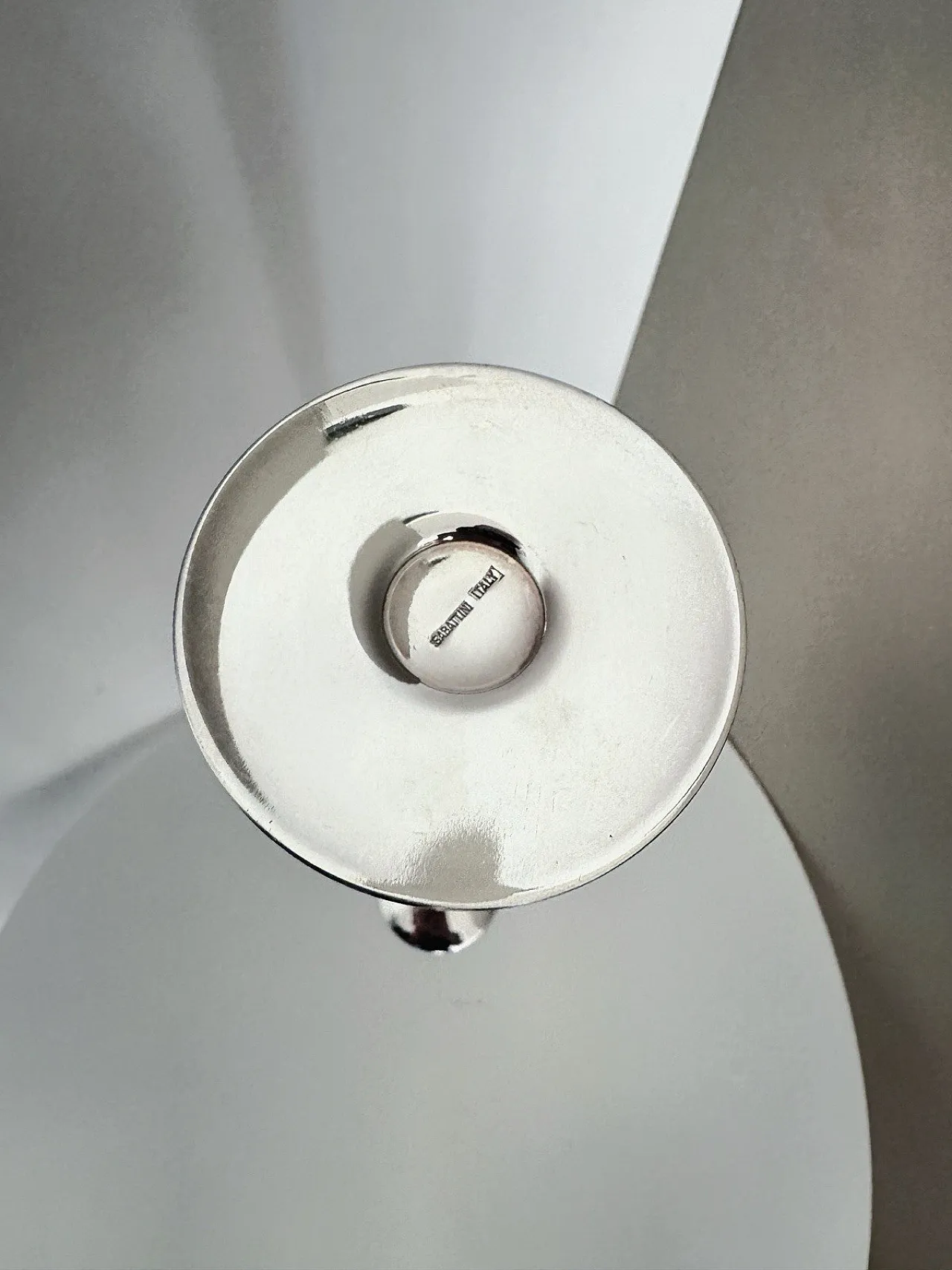 Candeliere placcato di Lino Sabattini per Sabattini Argenterie, 1970 11