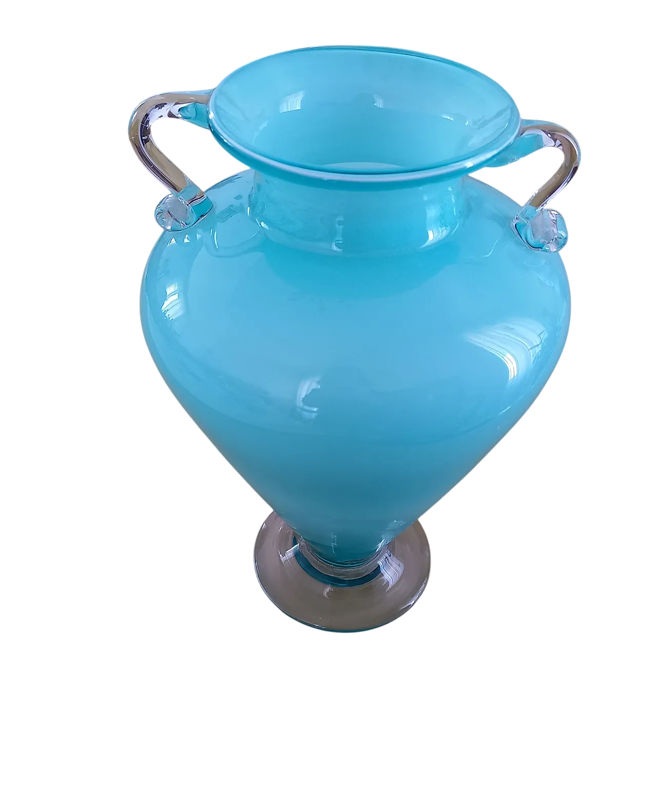 Vaso di Murano azzurro 5