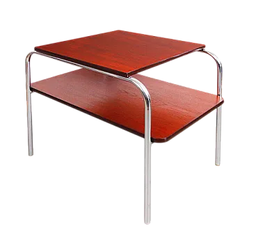 Tavolo Carmin di Marcel Breuer Bauhaus cromato, anni '50