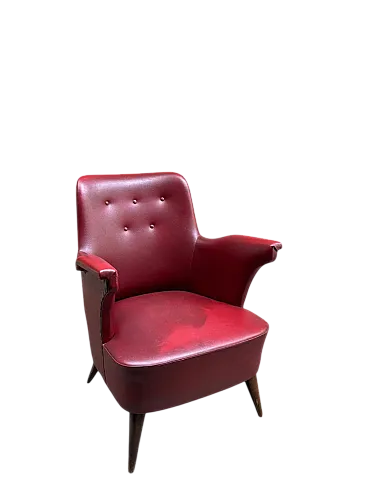 Armchair by Anonima Castelli in sky, 50s