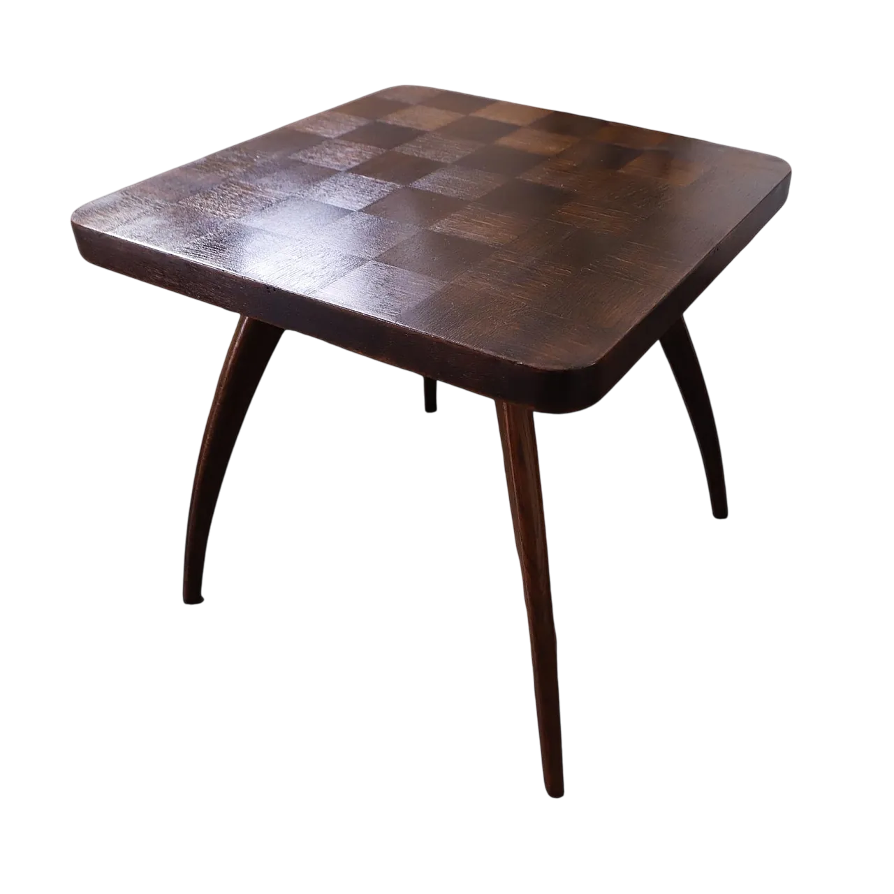 Tavolino quadrato retrò di Jindřich Halabala 10