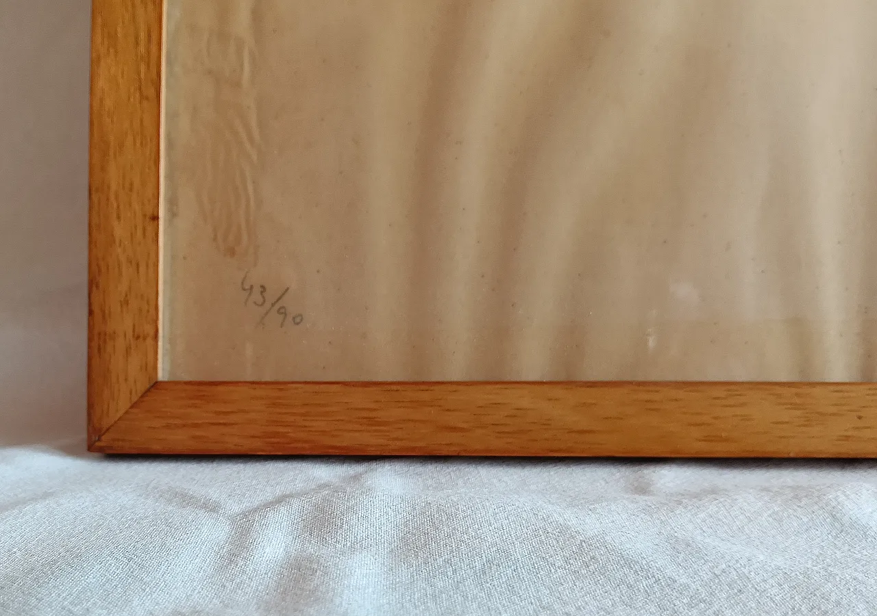 4 litografie Antonio Dias, Illustrazione d'arte, anni '70 13