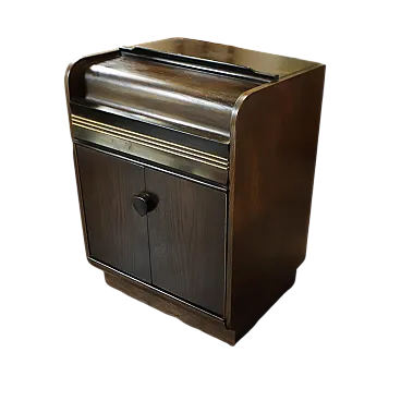 Gabinetto da bar Supraphon con Tambour Roll-top