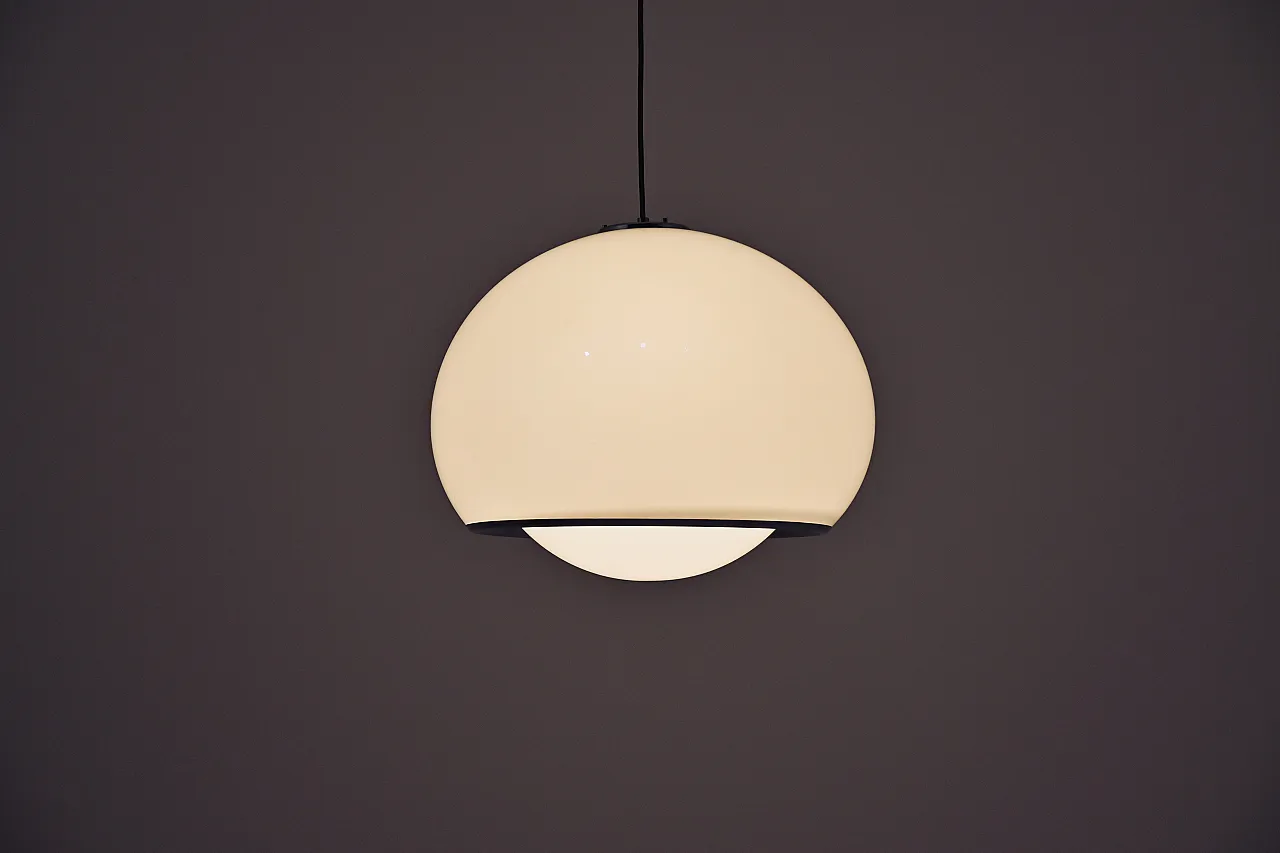 Lampada sospesa "Bud Grande" di Harvey Guzzini, anni '70 1