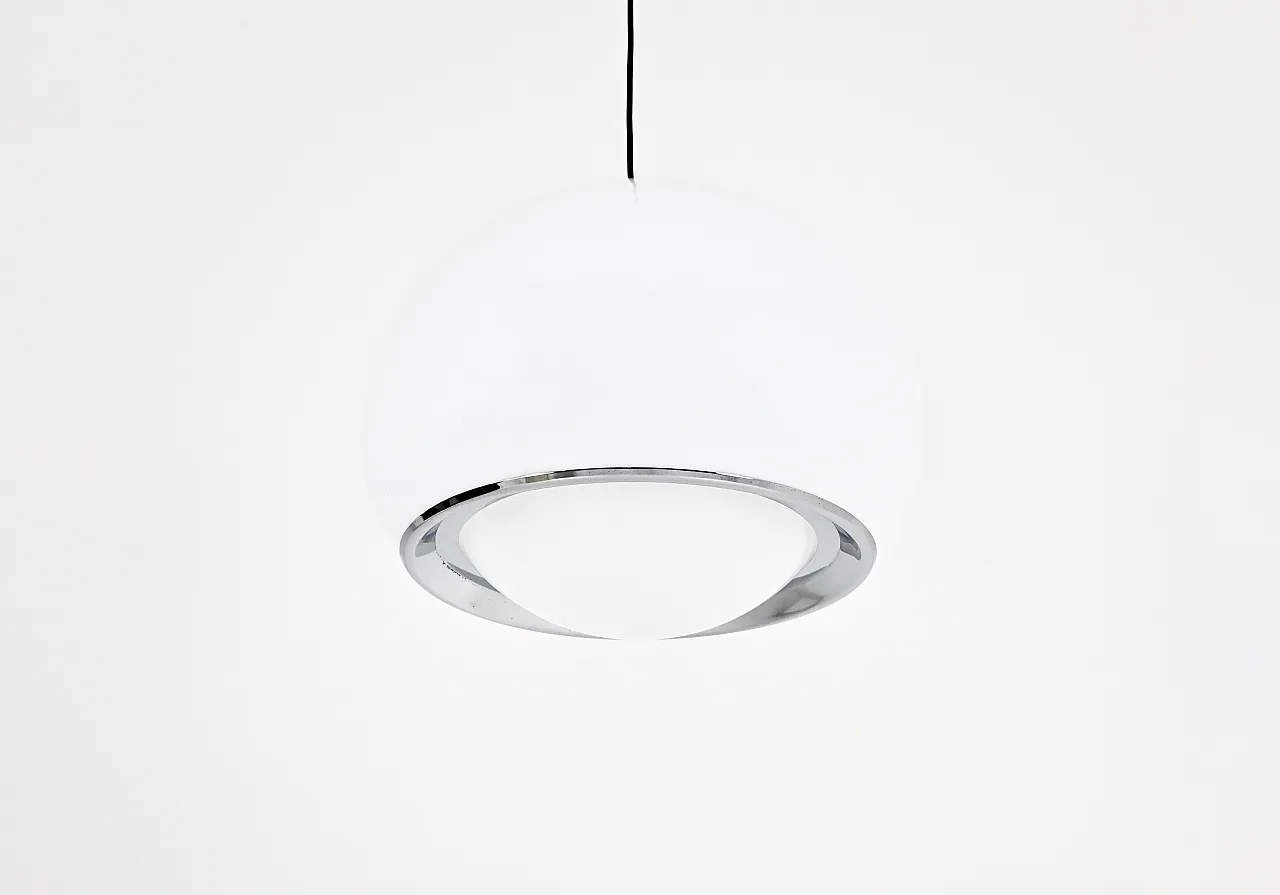 Lampada sospesa "Bud Grande" di Harvey Guzzini, anni '70 4