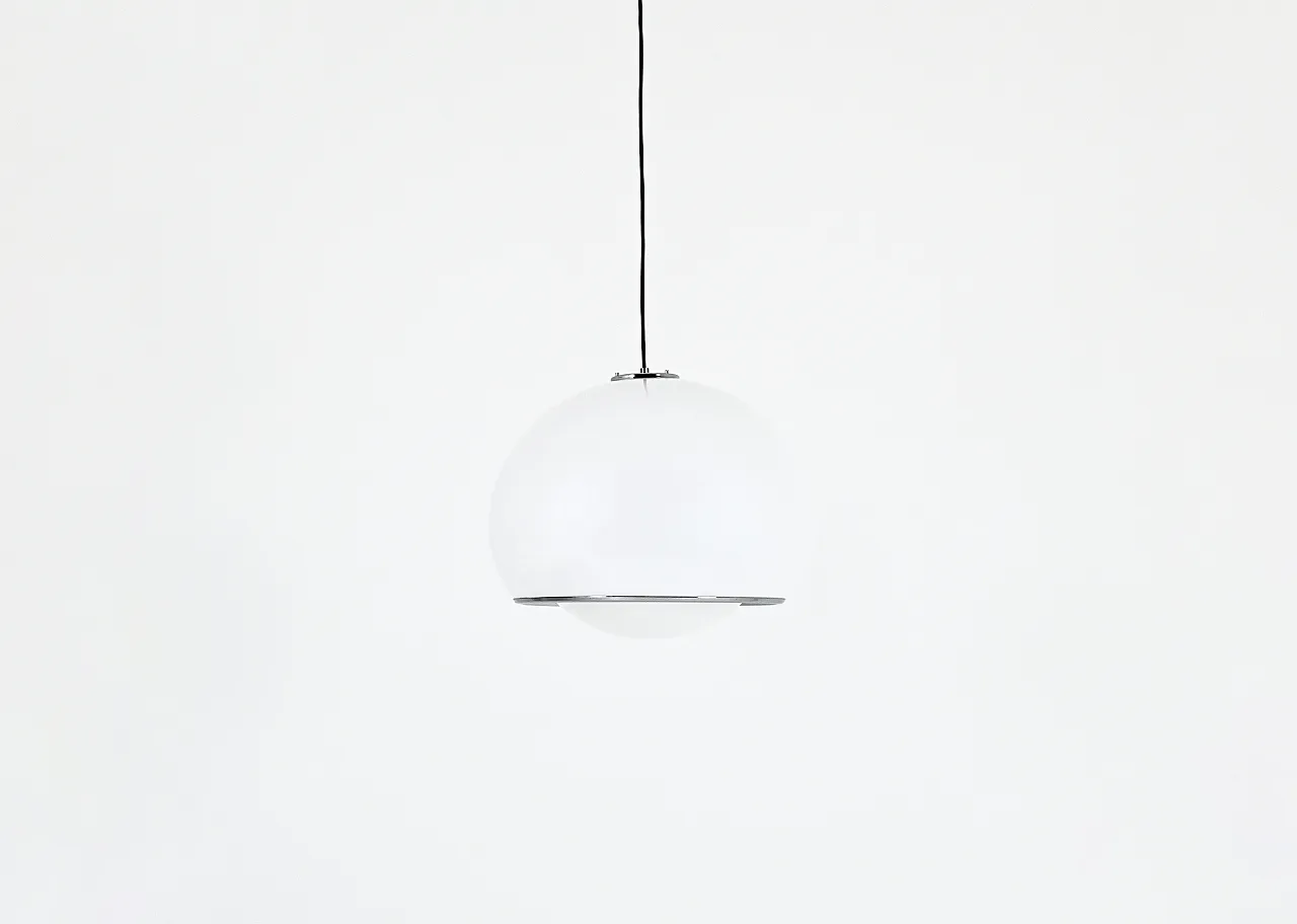 Lampada sospesa "Bud Grande" di Harvey Guzzini, anni '70 6