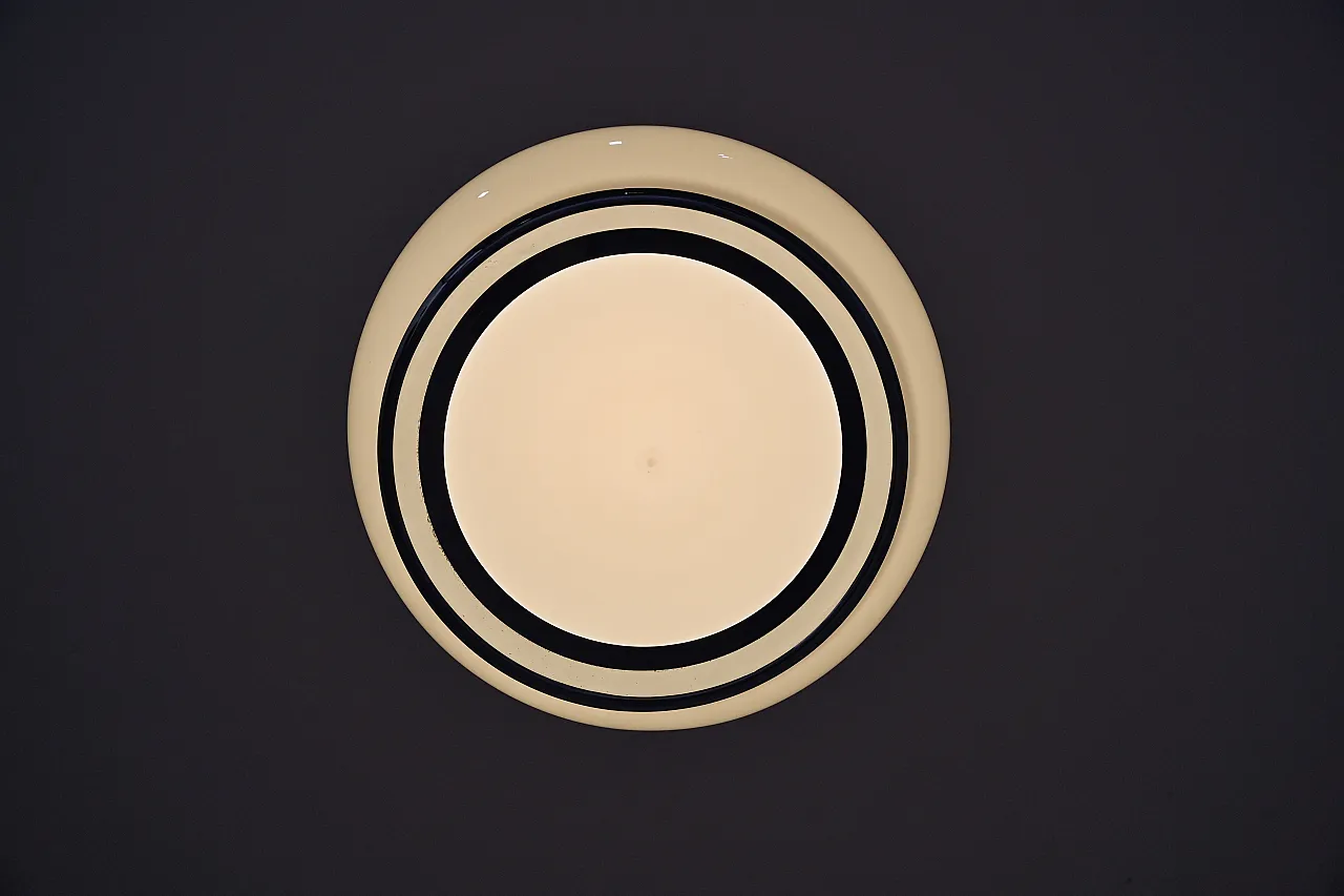 Lampada sospesa "Bud Grande" di Harvey Guzzini, anni '70 7