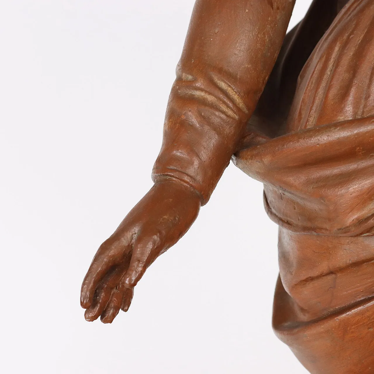 Madonna con Bambino in terracotta, '900 5