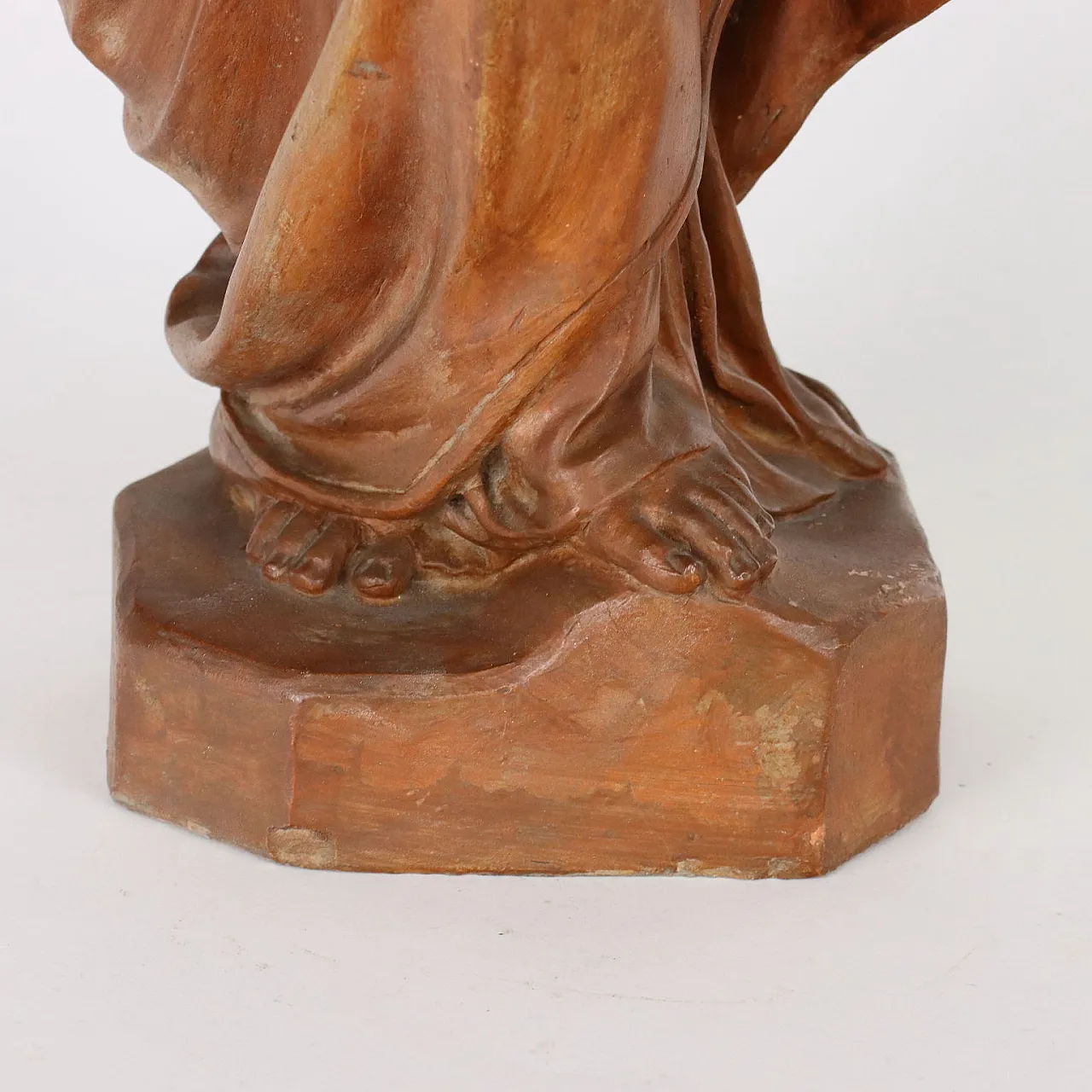 Madonna con Bambino in terracotta, '900 6