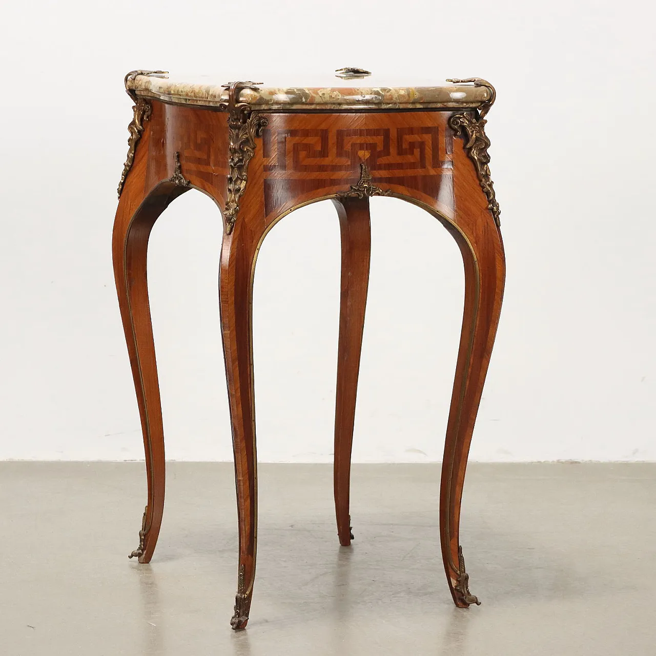 Spruce wood veneer coffee table, 20th century 9