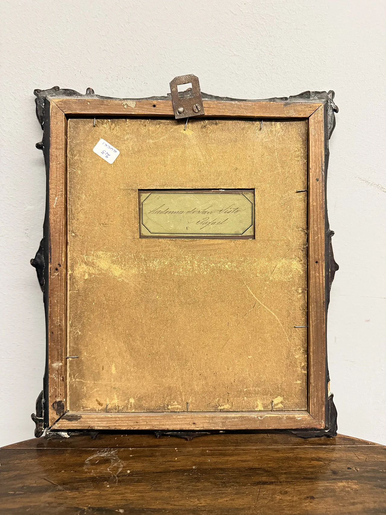 Olio su rame  Madonna di San Sisto, '800 9