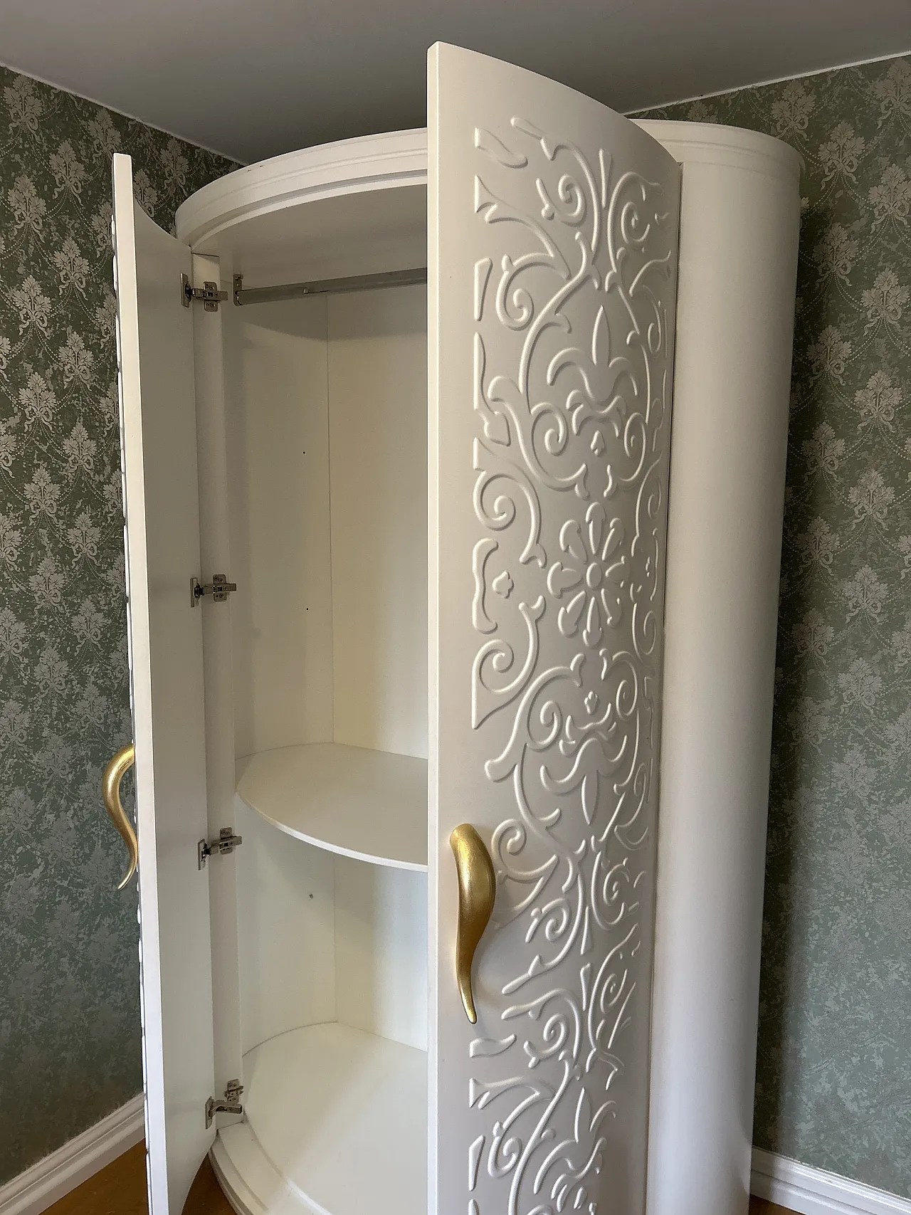 Double door round wardrobe Halley Milano Bellavita, 2000s 6