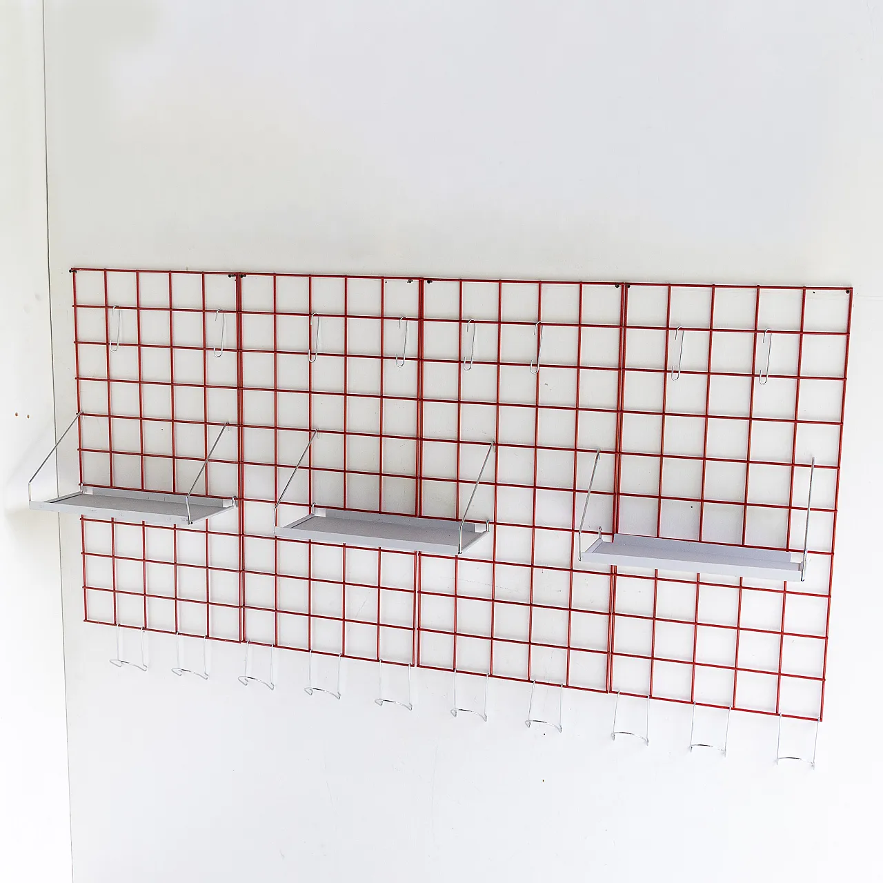 Sistema modulare Portarobe di Piero Polato per Robots Milano, anni '70 2