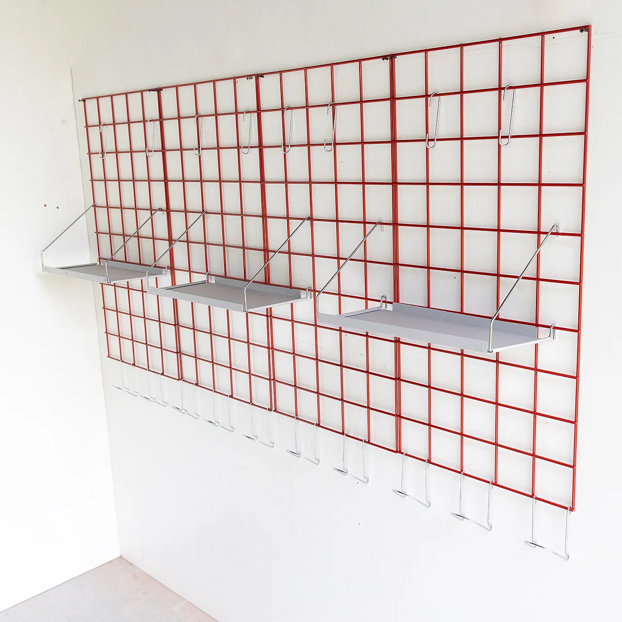 Sistema modulare Portarobe di Piero Polato per Robots Milano, anni '70 6