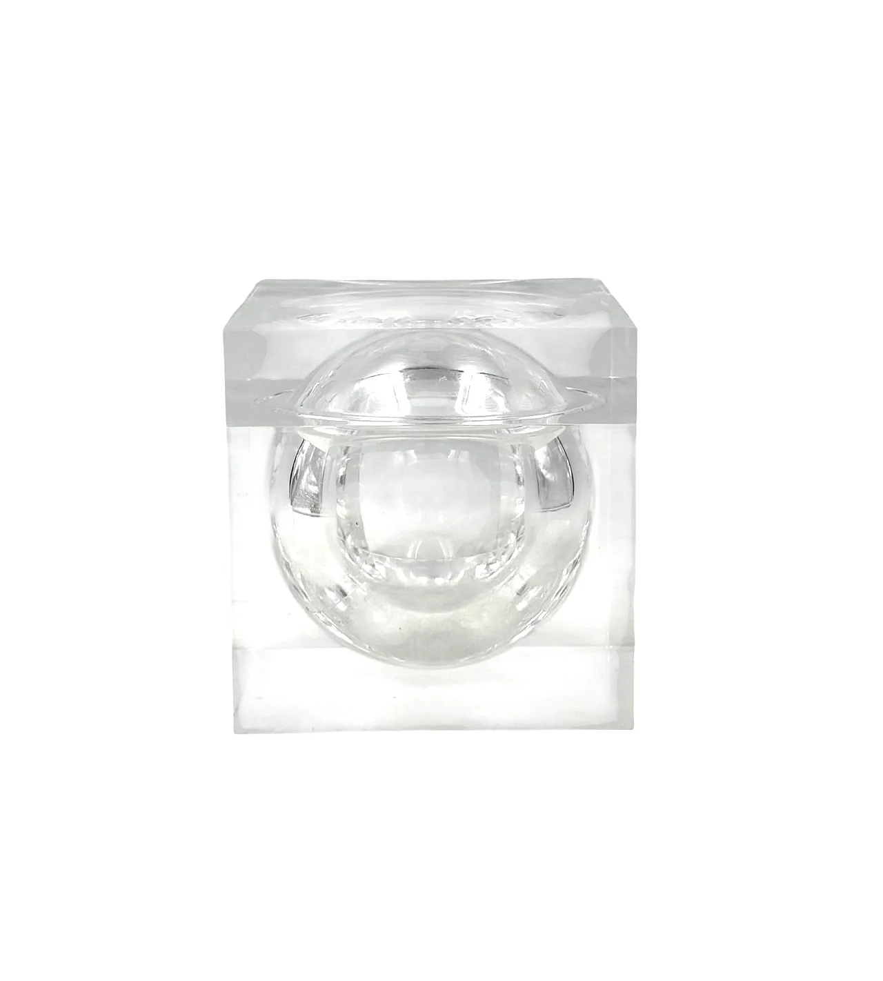 Ice Bucket in Lucite Space Age Bombo, Studio Tg, Guzzini Italia 1970s 10