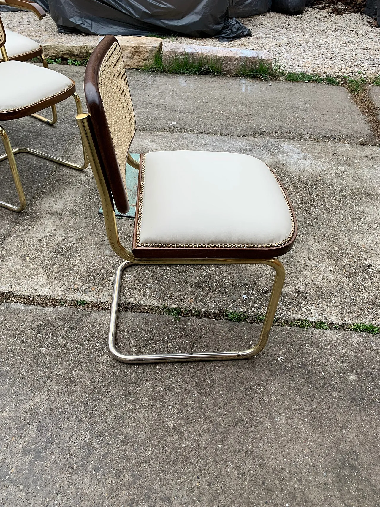 6 Cesca chairs by Marcel Breuer, 1970s 2