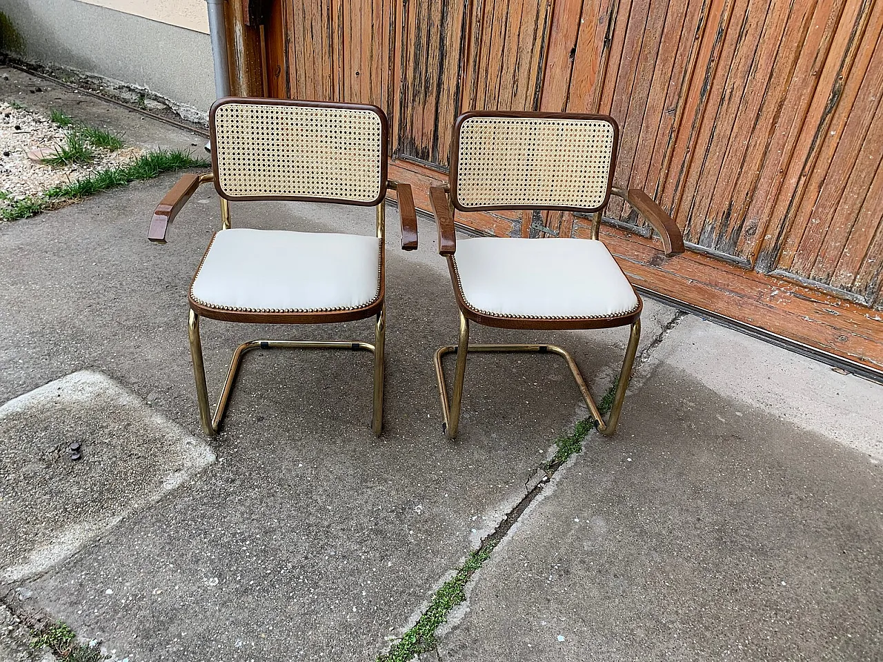 6 Cesca chairs by Marcel Breuer, 1970s 8