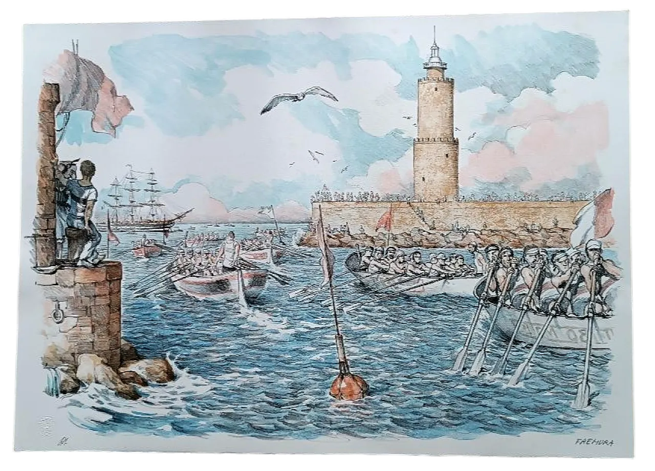 Prova d'autore di Alberto Fremura, '900 8