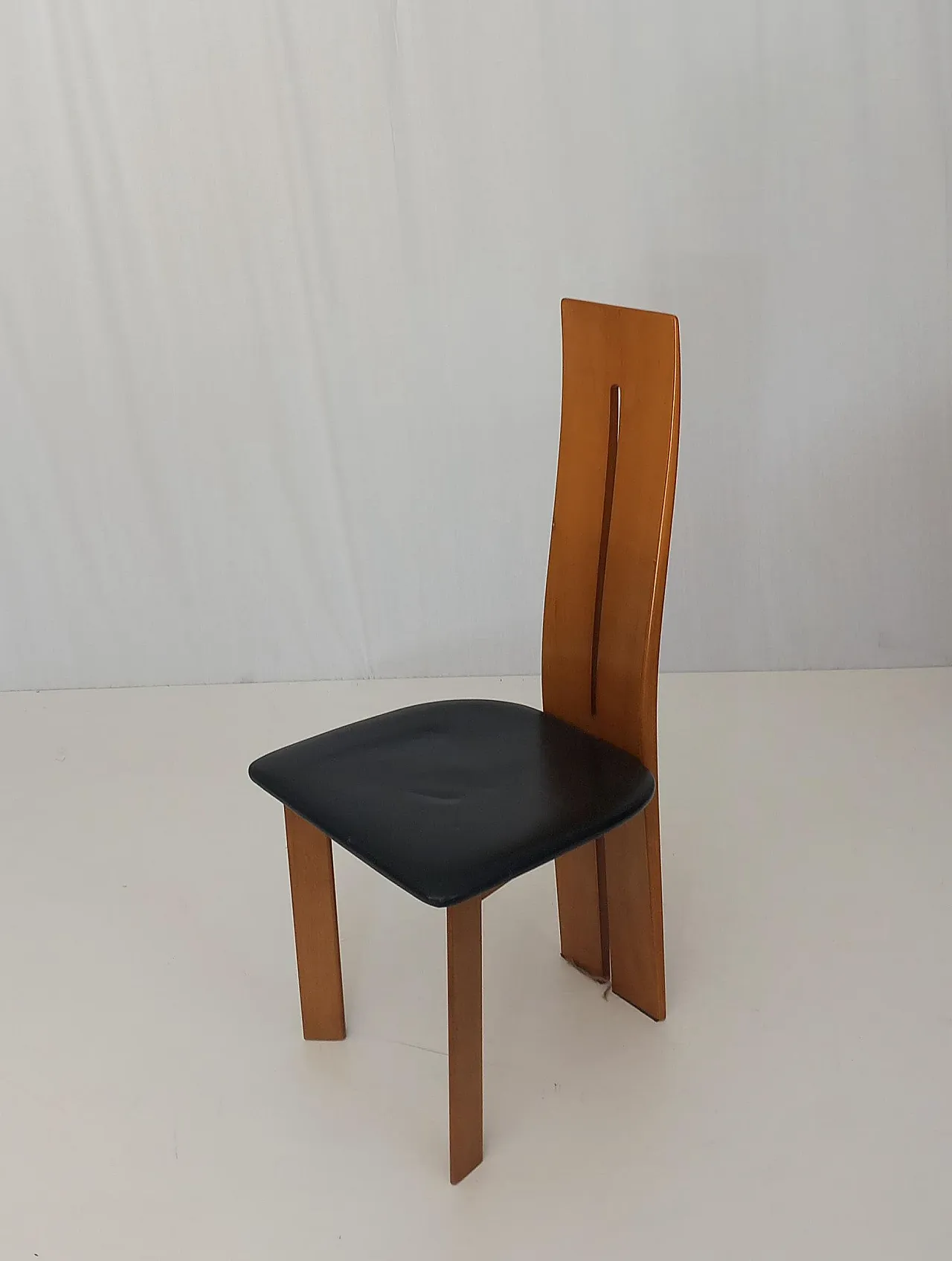 6 chairs by Mario Marenco for Mobilgirgi, 70s 15