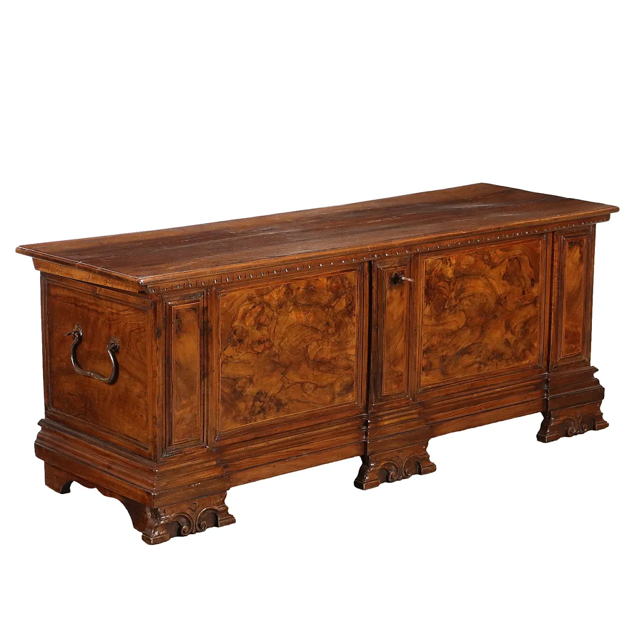 Cassapanca in legno, '700 1