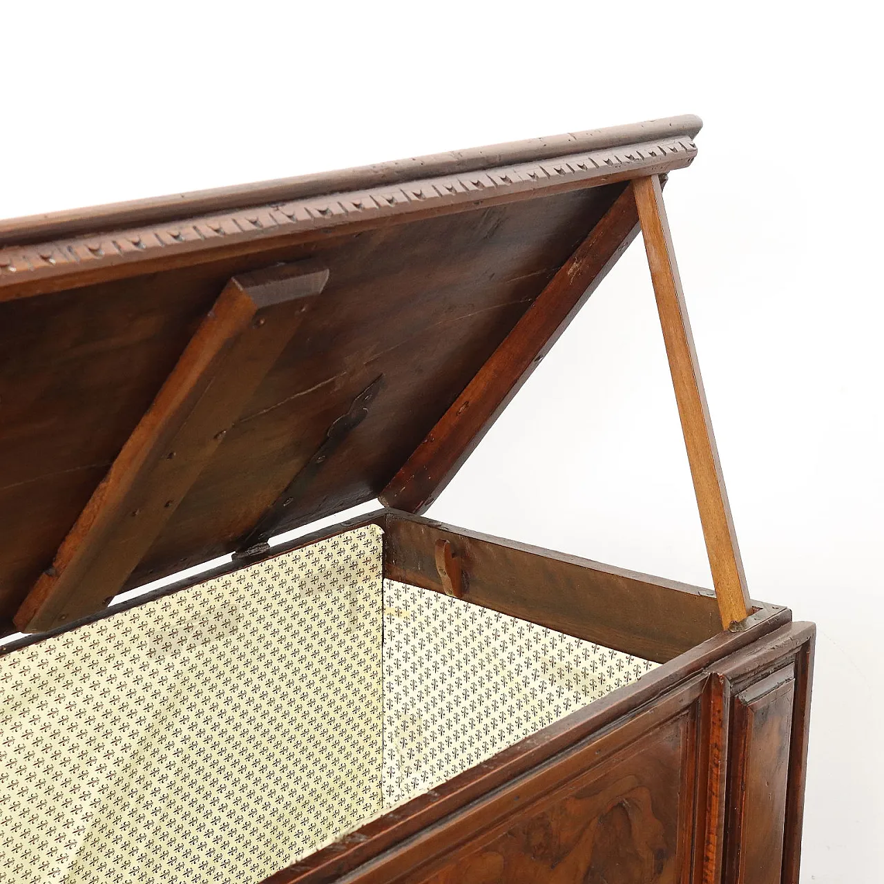 Cassapanca in legno, '700 5