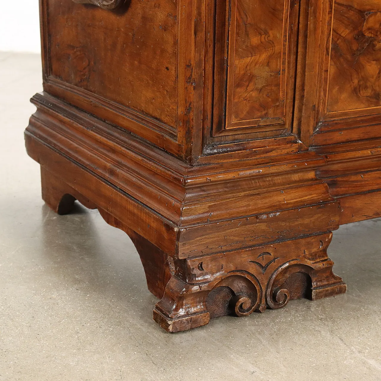 Cassapanca in legno, '700 10