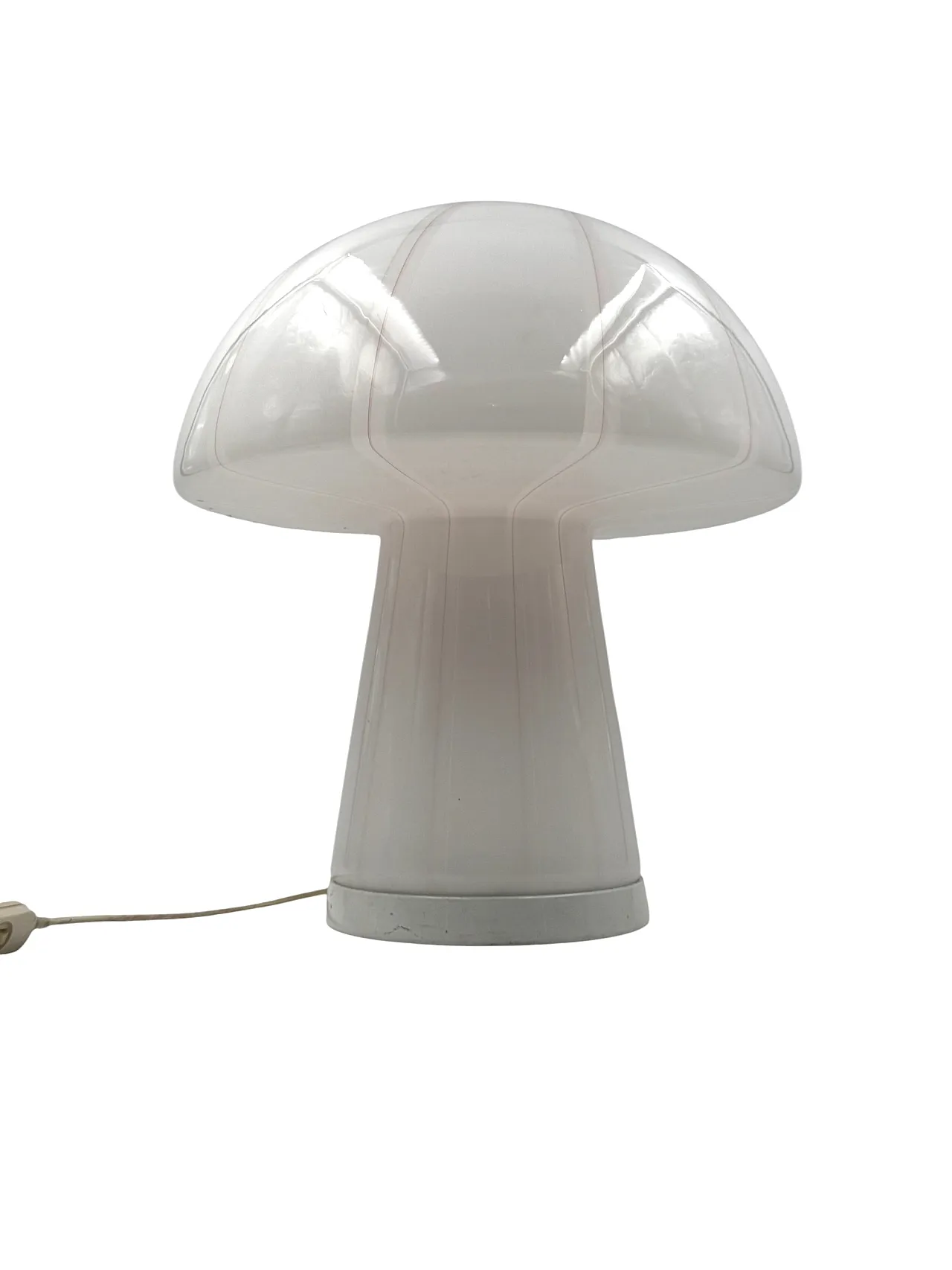 Muhroom table lamp in Murano glass, Italy, 70s 10