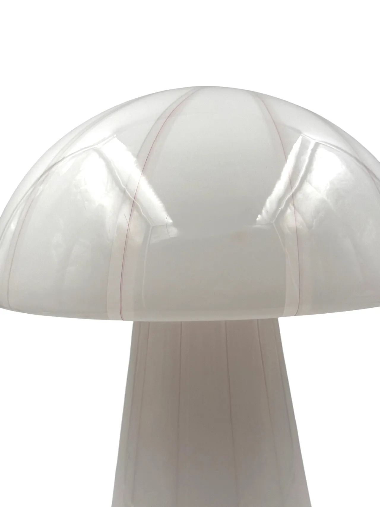 Muhroom table lamp in Murano glass, Italy, 70s 13