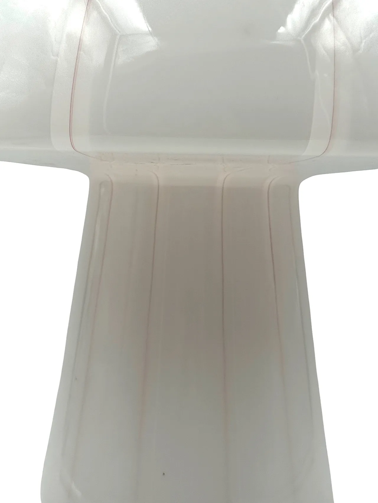 Muhroom table lamp in Murano glass, Italy, 70s 14