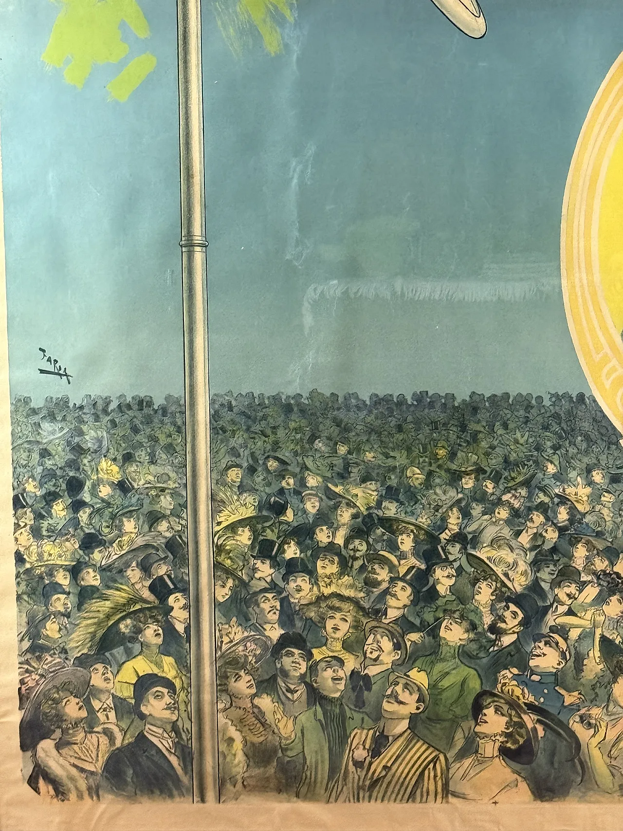 Candido Aragonez de Faria, Le Gyroscope Humain, Affiche, c. 1910 6