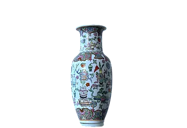 Porcelain vase from the Qing dynasty, 20th century