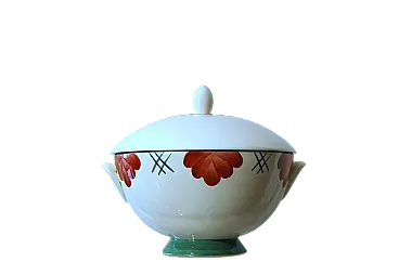 Zuppiera centrotavola di A. Simonetto per Galvani, anni '30