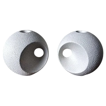 Coppia di candelieri in ceramica smaltata di Roberto Rigon, anni '70