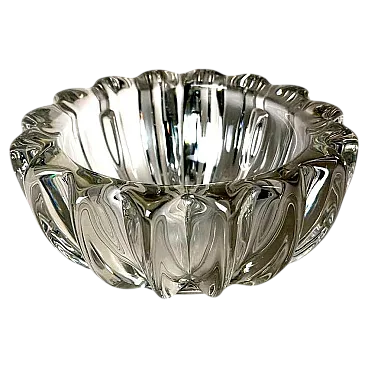 Ciotola in vetro modellato attribuita a Pierre D'Avesn, anni '30