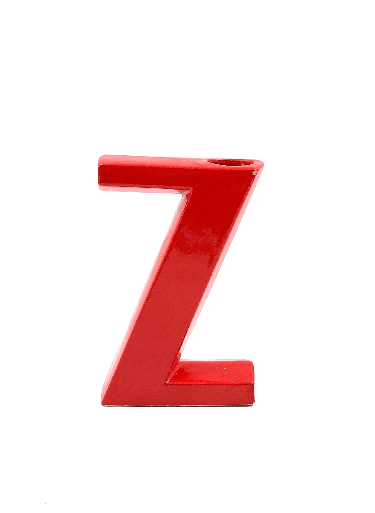 Vaso solifleur rosso space age, Marcel Radureau Francia 1970 7