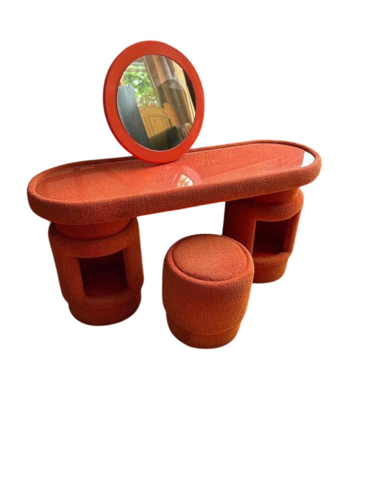 Dressing table with chairs by Kecskemét Furniture, 1970s 8