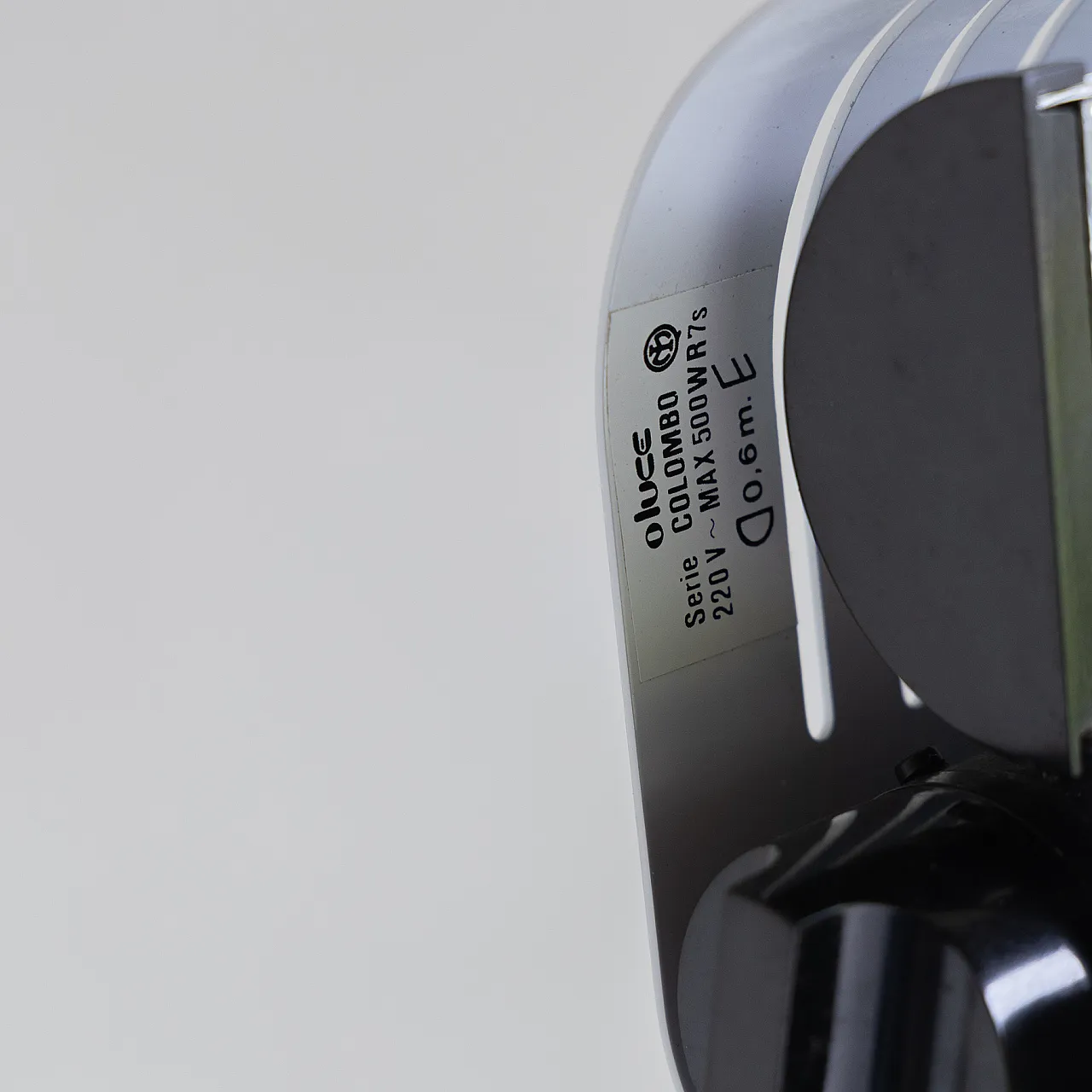 Lampada da parete 761/L di Joe Colombo per O-Luce, anni '70 7