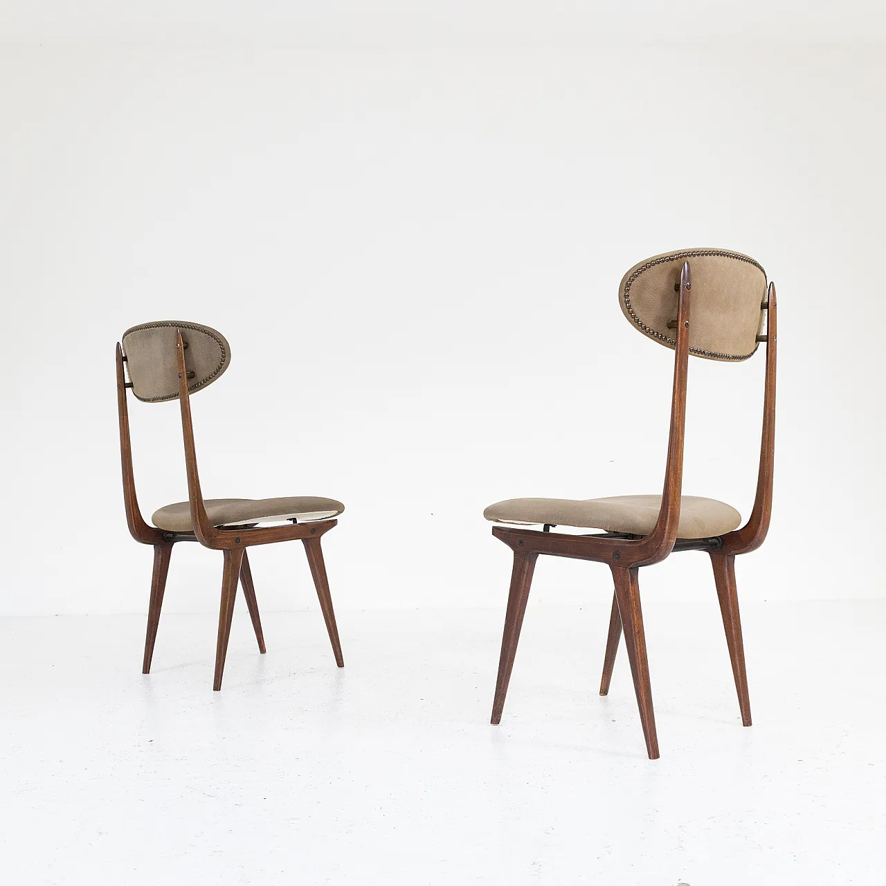 6 Chairs by Ezio Longhi for Elam, 1950s 7