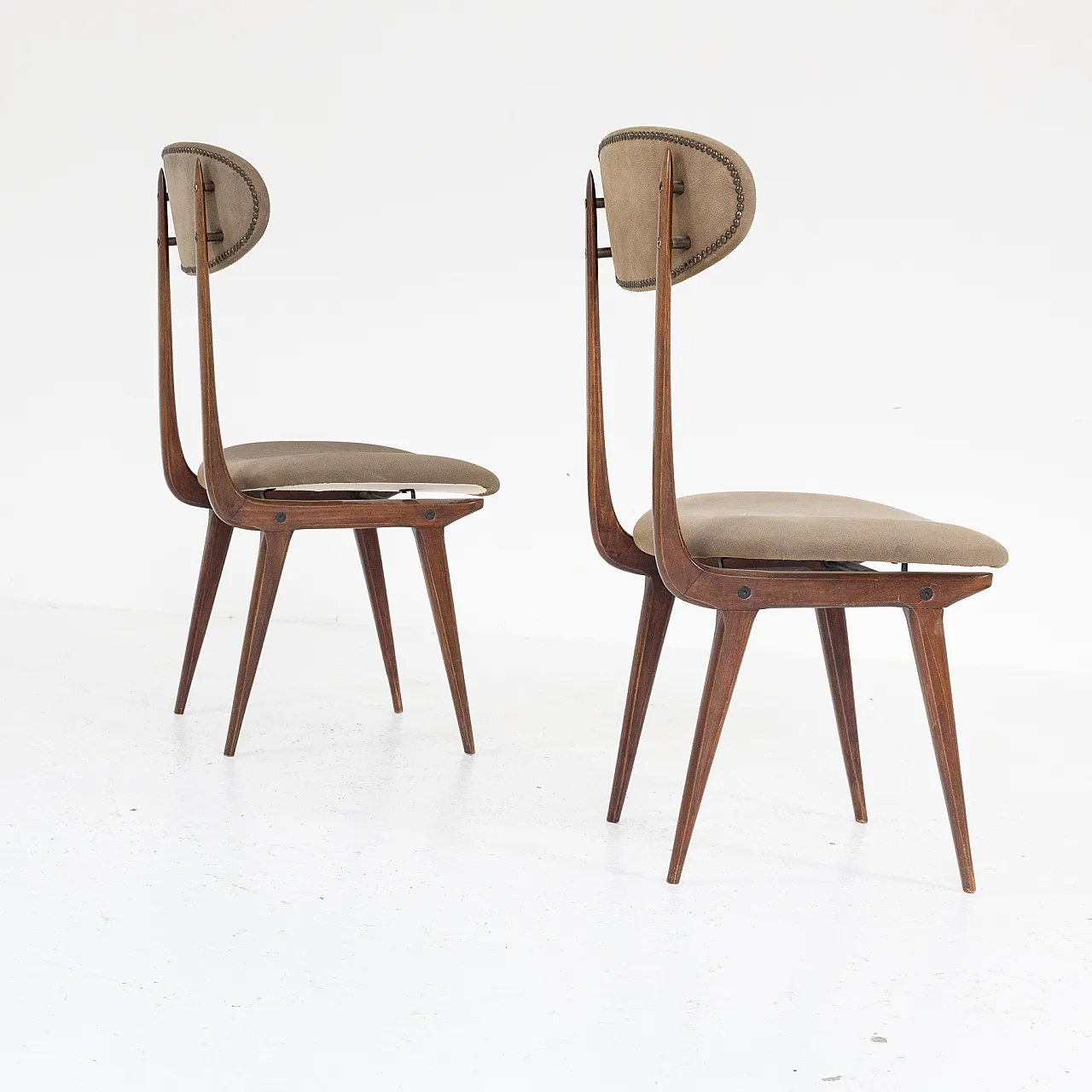 6 Chairs by Ezio Longhi for Elam, 1950s 11