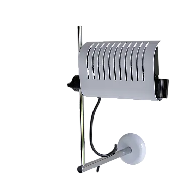 Lampada da parete 761/L di Joe Colombo per O-Luce, anni '70