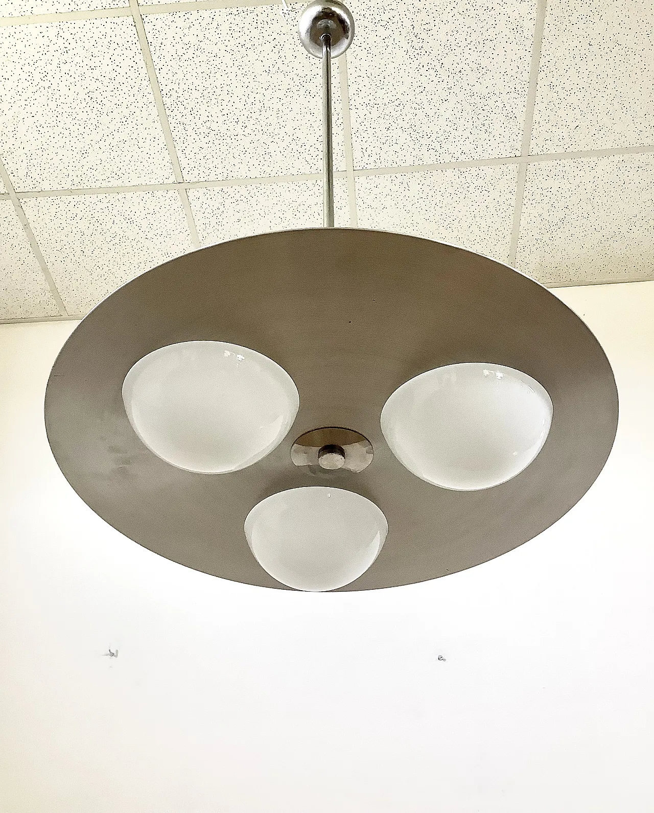 70s design chandelier in the style of Stilnovo / Artiluce 3