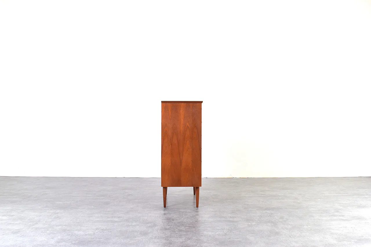 Mid-Century Danish Teak Chest of Drawers, 1960s. 6