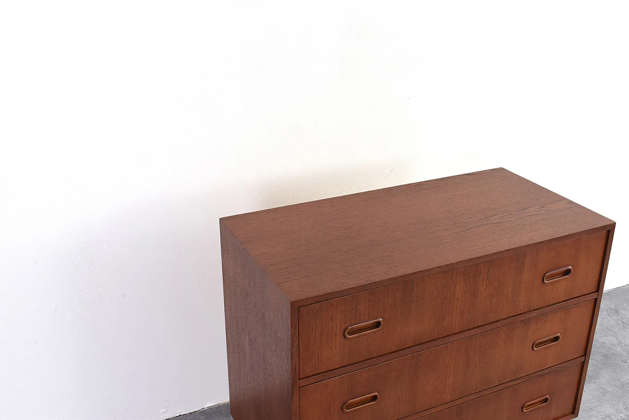 Mid-Century Danish Teak Chest of Drawers, 1960s 11