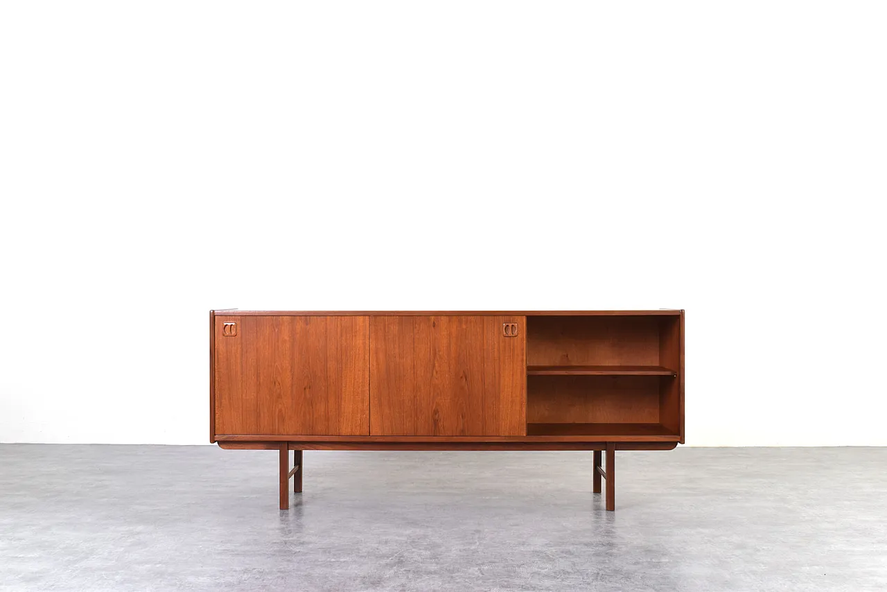 Credenza in teak di Klippan Korsør per Ikea, anni '60 2