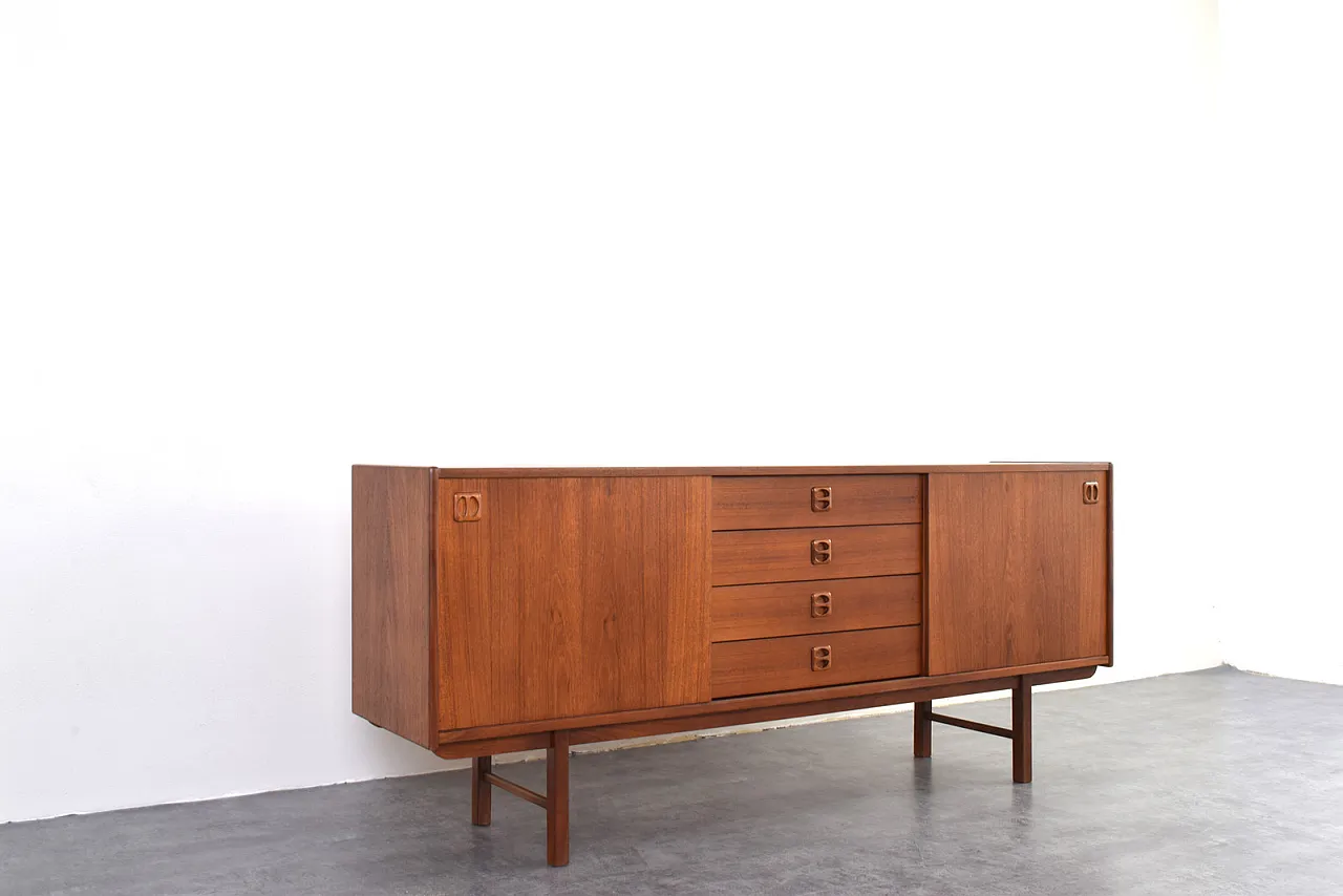 Credenza in teak di Klippan Korsør per Ikea, anni '60 8