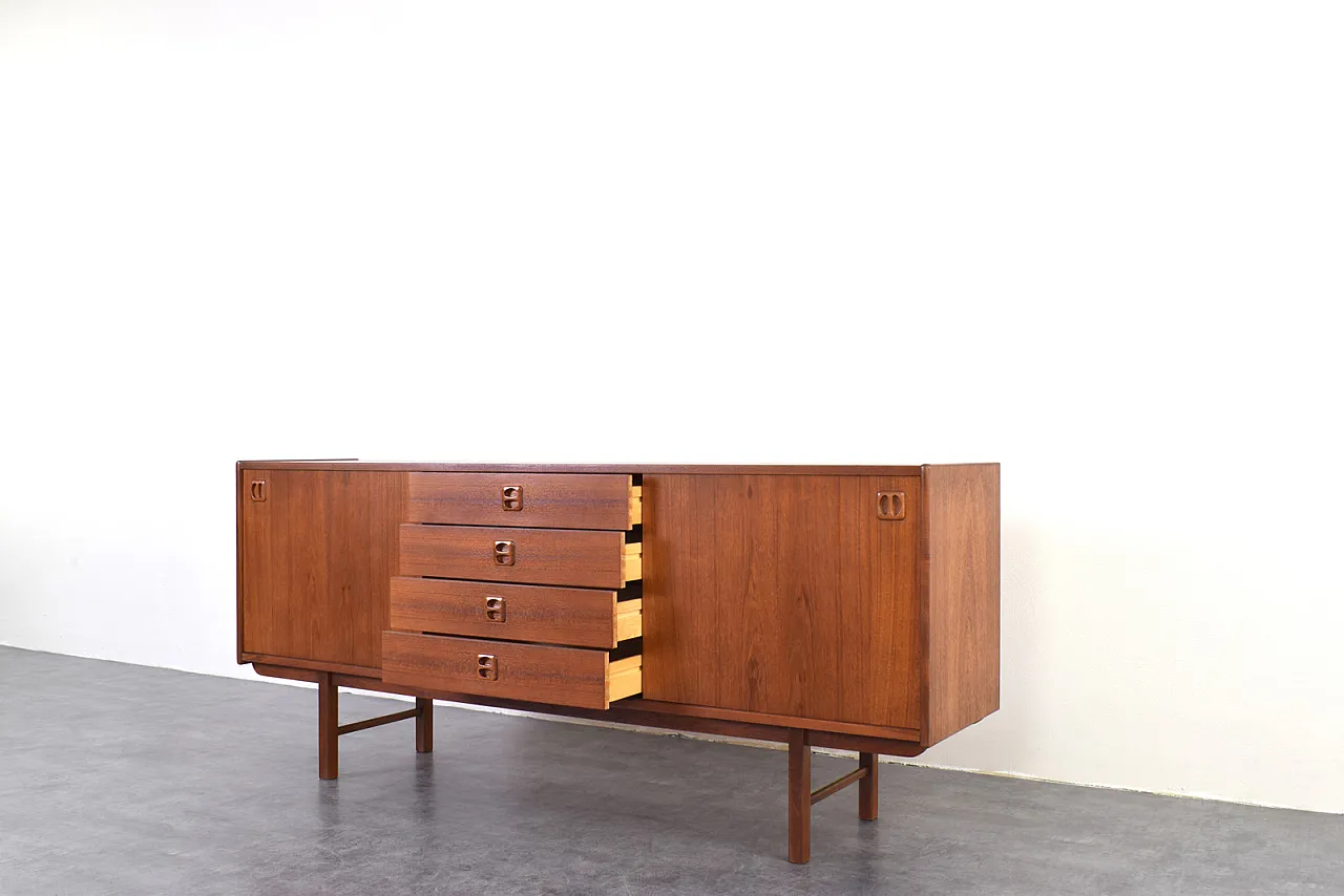 Credenza in teak di Klippan Korsør per Ikea, anni '60 11