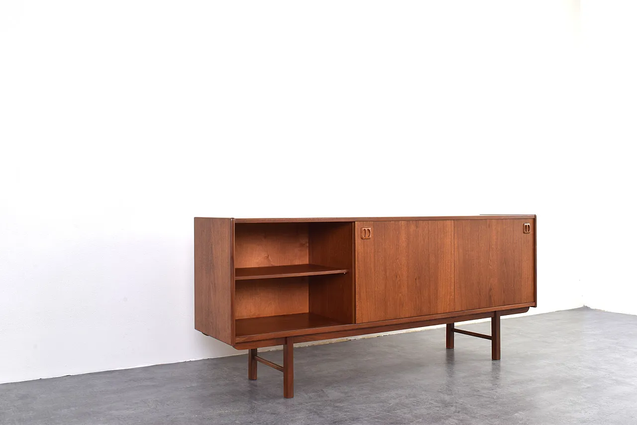 Credenza in teak di Klippan Korsør per Ikea, anni '60 12